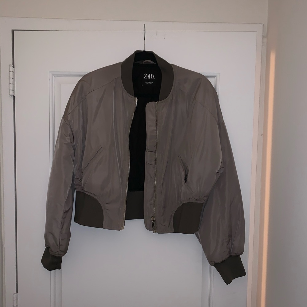 Zara bomber jacket